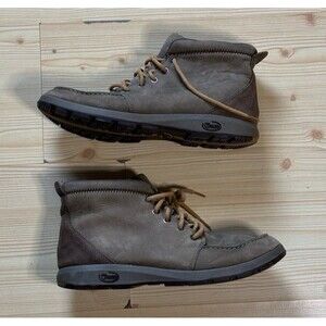Chaco Brio J150179 Men's Boot Chukka Ankle Lace Up Nubuck Leather US 9 Brown
